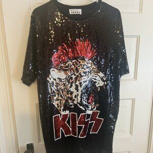 Kate Hewko Sequence T-shirt Dress, One Size Fits Most, Mini